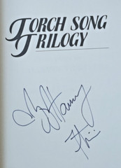 Torch Song Trilogy by Harvey Fierstein author signed book 1983 nice autograph