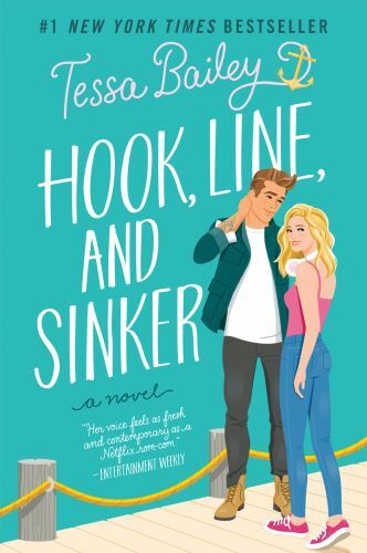 Hook, Line, and Sinker: A Heartfelt, Spicy – 0063045699, paperback, Tessa Bailey