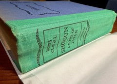 SHOGUN – James Clavell ATHENEUM 1st EDITION/1st PRINTING 1975 Hardcover DJ Mylar