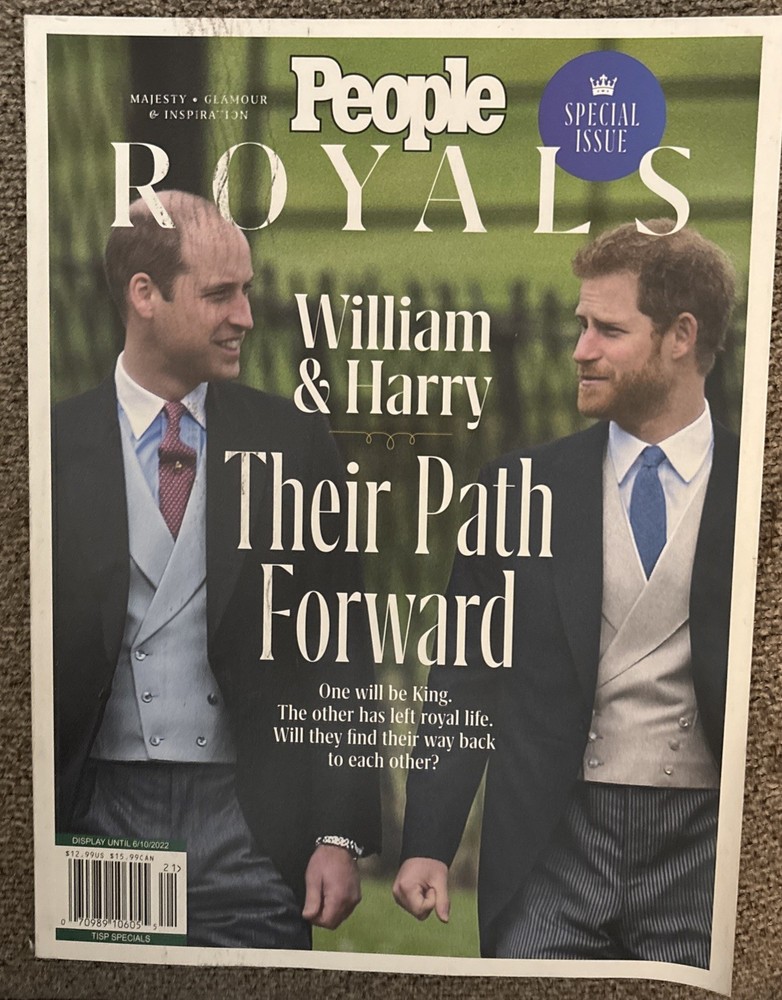 William & Harry – Their Path Forward – People Royals Special Collectors Issue