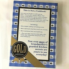 GRANDMOTHERS KITCHEN WISDOM~Gold Edition,Household hints hard cover 621 pgs,1998