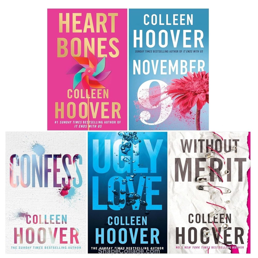 Colleen Hoover 5 Books Collection Set – Fiction – Paperback