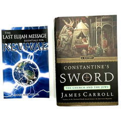 Constantine’s Sword HC & The Last Elijah Message: Essential for Revival PB 2 Bks