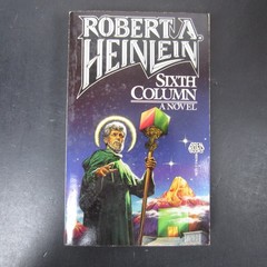 Sixth Column Robert Heinlein 1988 First Baen Printing Science Fiction Baen Books