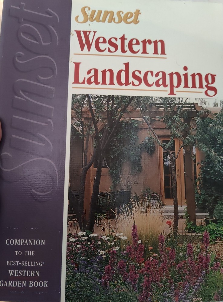 Sunset Western Landscaping 1997 Vintage Gardening Garden Book 416 Pages