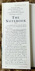 THE NOTEBOOK by Nicholas Sparks (1996, Hardcover) First Edition ~ First Printing