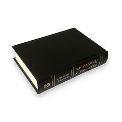 ALCOHOLICS ANONYMOUS 75th Anniversary Deluxe Vegan Leather Bound Bill Wilson New