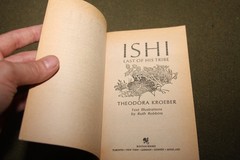 Ishi Last of His Tribe by Theodora Kroeber 1987 PB 14th Print Bantam
