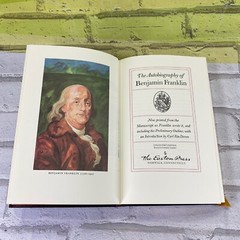 The Autobiography of Benjamin Franklin, Easton Press 1976 Full Leather