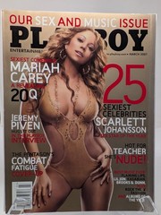 Playboy Magazine March 2007 🔥 CG Mariah Carey 🔥 PM Tyran Richard 🔥