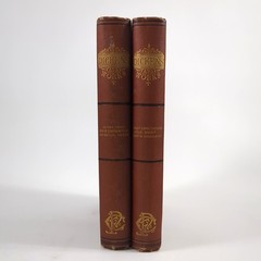 Works Of Charles Dickens Antique Collier Unabridged Vol 1 and 2 1870