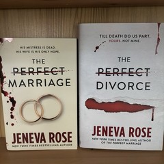 Jeneva Rose The Perfect Marriage & The Perfect Divorce Hardcover & Paperback