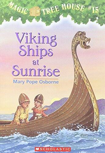 Viking Ships at Sunrise (Magic Tree House) – Paperback – VERY GOOD