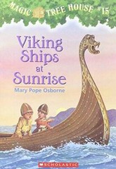 Viking Ships at Sunrise (Magic Tree House) – Paperback – VERY GOOD