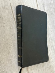 ✝️ Classic Reference Bible Updated NASB by Zondervan Bonded Leather Black