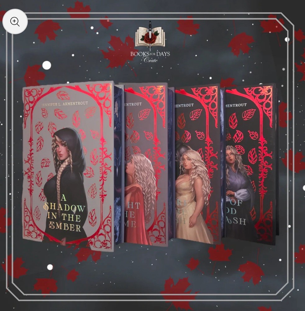 SIGNED & SEALED Blood And Ash Series Books For Days Crate BFDC Special Edition