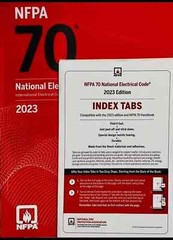 NFPA 70 National Electrical Code NEC 2023 With Tabs – FREE SHIPPING – BRAND NEW.