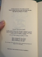 Tarot Classic Stuart R. Kaplan Inscribed 1st Ed.