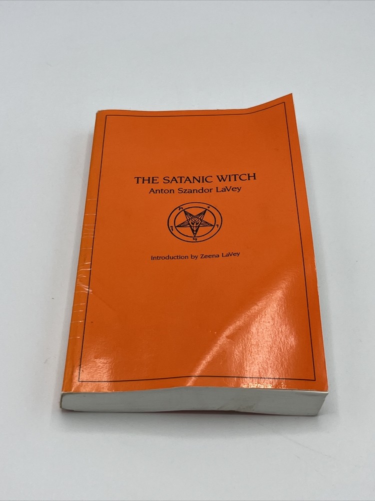 Anton Szandor Lavey The Satanic Witch Feral House 1989 Church of Satan Satanism