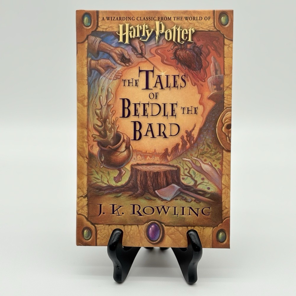 J.K. Rowling The Tales of Beedle The Bard Harry Potter HC 1st Printng 2008