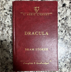 Dracula Bram Stoker Unabridged Leatherback – JG Press Classic Library
