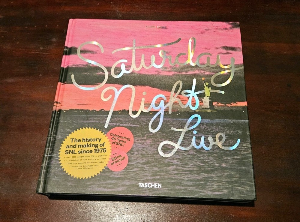 Saturday Night Live The Book SIGNED BY CAST MEMBERS-Kate McKinnon Kenan Thompson