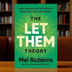 The Let Them Theory by Mel Robbins Paperback Book Brand New Self Help Free Ship