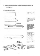 Introduction to Bladesmithing book by Jay Hendrickson