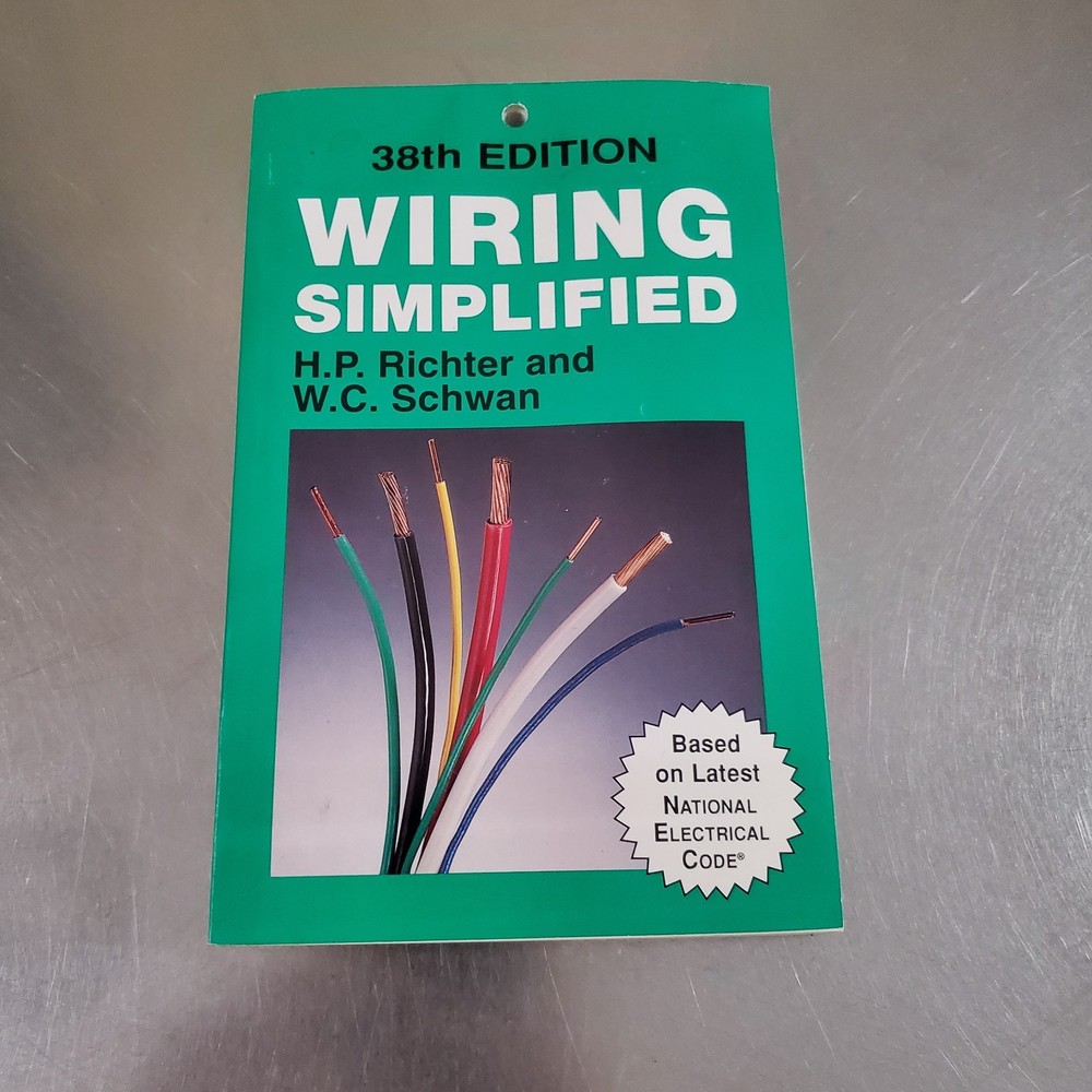 Wiring Simplified Book – 38th Edition New and Expanded – 1996 Park Publishing