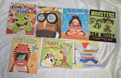 Lot of 7 ~ Language Arts Picture Books ~ Punctuation, Similie ~ Teacher Library