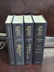 Stephen King The Dark Tower 1-8 First Edition 1st Print Set 1989-2012 VG 8 Book