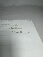 Annie’s Town – Revisited – Acceptable Condition – Tee Morgan Signed By Author