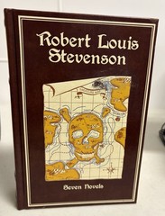 Seven Novels By Robert Louis Stevenson Leather Bound Edition Brand New!