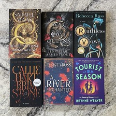 Hardcover Book Bundle Fantasy Dark Romance Sarah Maas Callie Hart Brynne Weaver