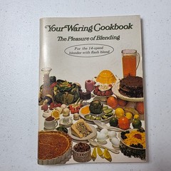1969 Waring 14 Speed Blender Recipe Book “The Pleasure of Blending” 92 Pages