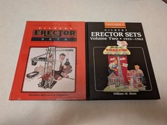 Greenberg’s Guide to Gilbert Erector Sets Vol 1 & 2 William M. Bean ~New~