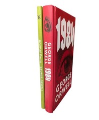 George Orwell Animal Farm & 1984 Nineteen Eighty-Four Classic NEW HARDCOVER
