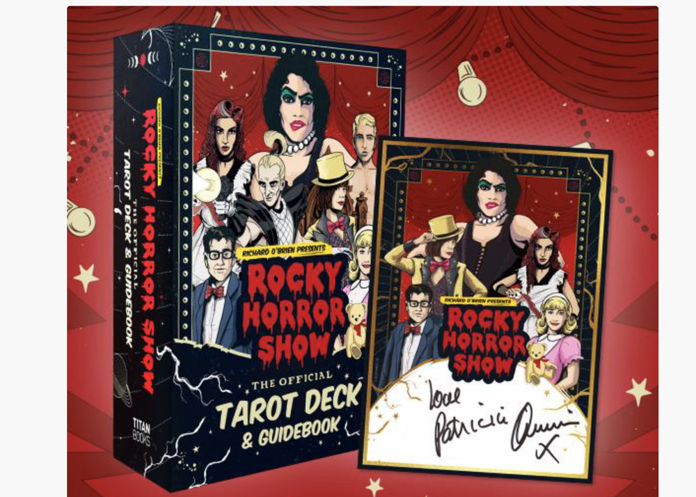 SDCC 2026 Titan Comics Rocky Horror Show: The Official Tarot Deck Patricia Quinn