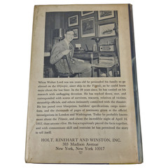 Vtg A NIGHT TO REMEMBER by Walter Lord Titanic USA 1955 1970 HC DJ 15th Ex Lib