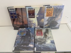 Patrick O’Brian Aubrey Maturin Hardcover Lot 5 Books 16 17 18 19 20 First US Ed