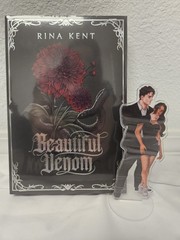 Beautiful Venom Rina Kent Crate Special Edition w/ Page Overlay & Standee NEW