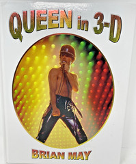 Queen in 3D by Brian May (Hardcover, 2017).WITH GLASSES.. GREAT CONDITION