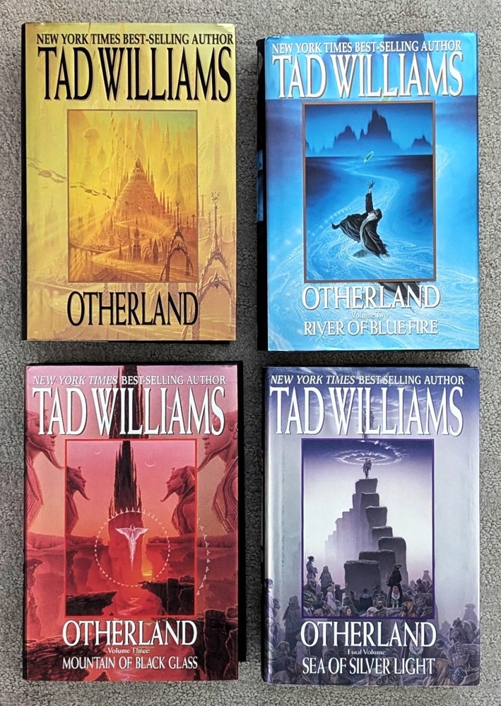 Tad Williams = OTHERLAND = complete tetralogy – 4 hardcovers 1st edition