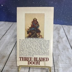 THREE-BLADED DOOM by Robert E. Howard (Creator of Conan) 1979 Vintage Paperback