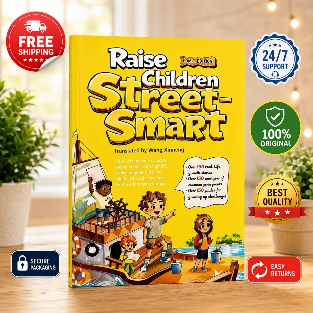 Raise Children Street Smart Comic Edition Kids Educational Life Skills Book EQ