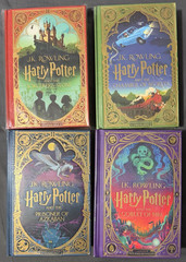 Harry Potter MinaLima Interactive (1-4) by J.K. Rowling: 4 Book Set NEW LOT