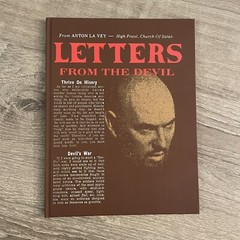 Letters from the Devil: Lost Writing of Anton Szandor Lavey HARDCOVER