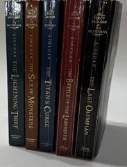 Percy Jackson & Olympians Complete PB Set 1-5 Rick Riordan Books – GOOD