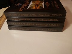 Karen Baugh Menuhin Book Lot Heathcliff Lenox Series 1,2,3,4 All 1st Edition PB
