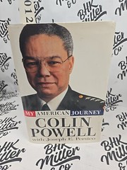 My American Journey by Colin Powell 1995 Hardcover Biography Politics w/ DJ